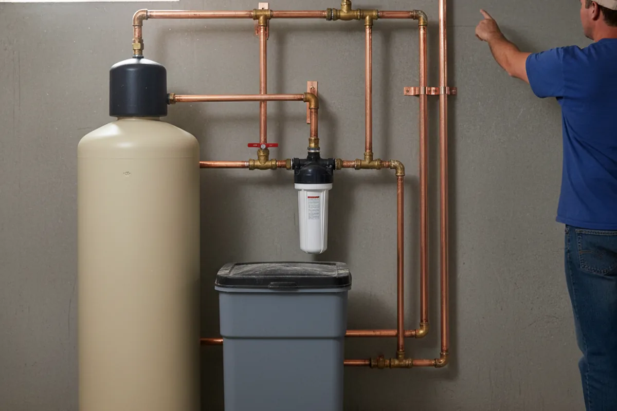 Whole-house water treatment system installed in Pewamo
